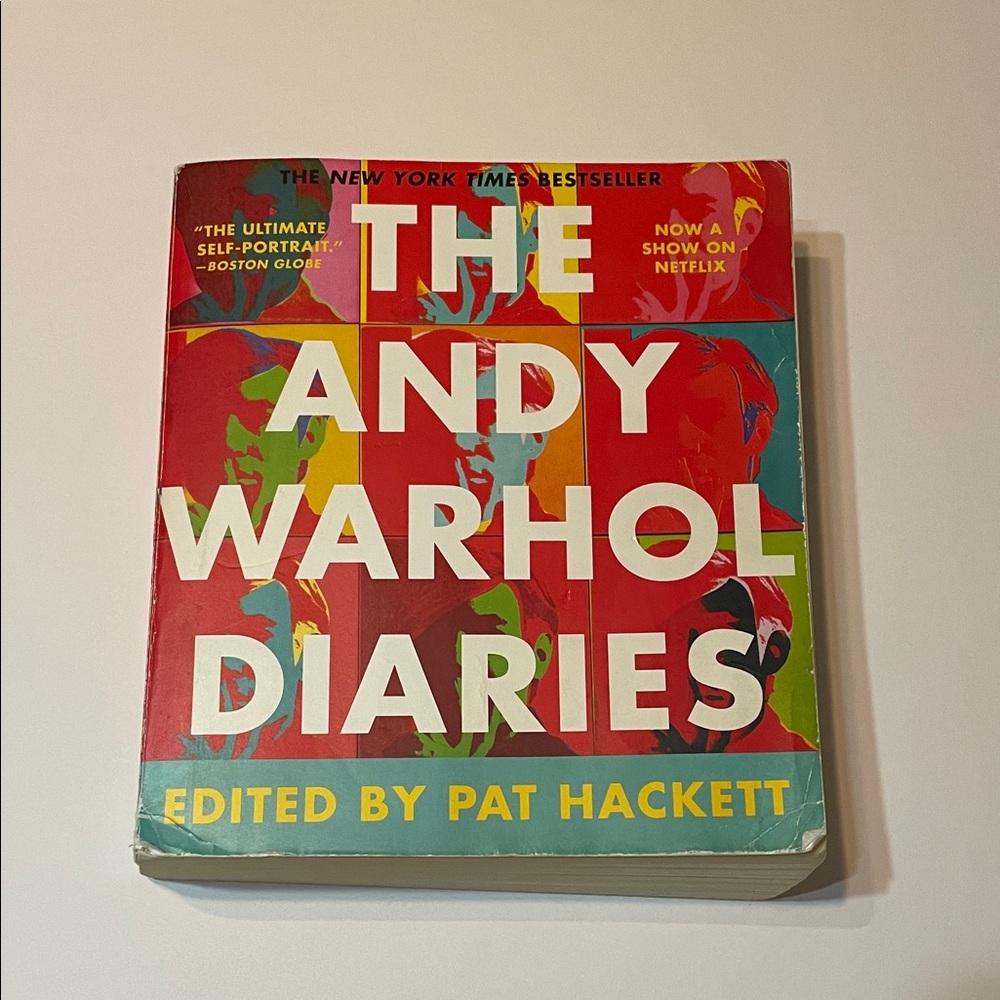 The Andy Warhol Diaries Book